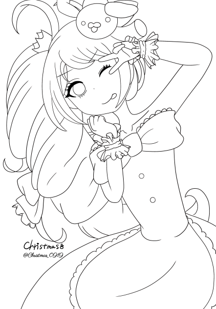 さいっきょーぬん！ 線画