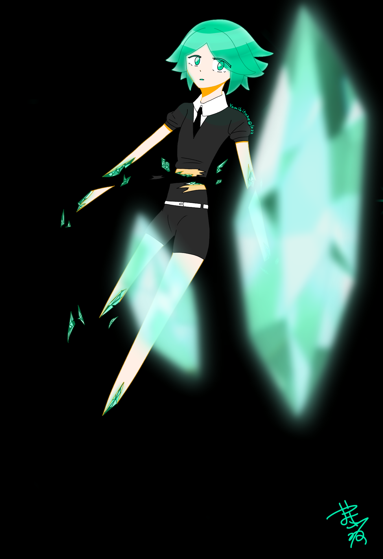 宝石の国] フォスフォフィライト - ibisPaint
