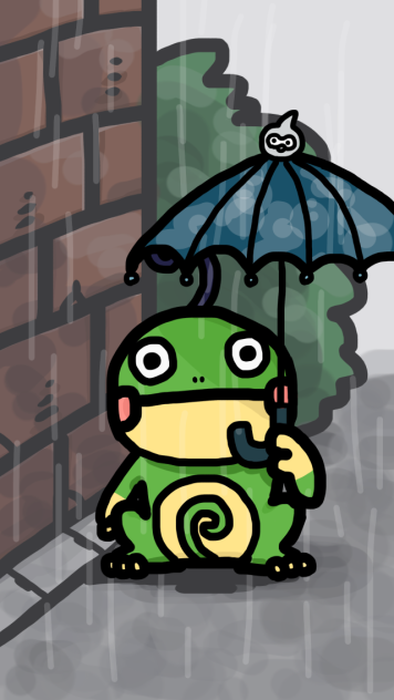 また雨だ