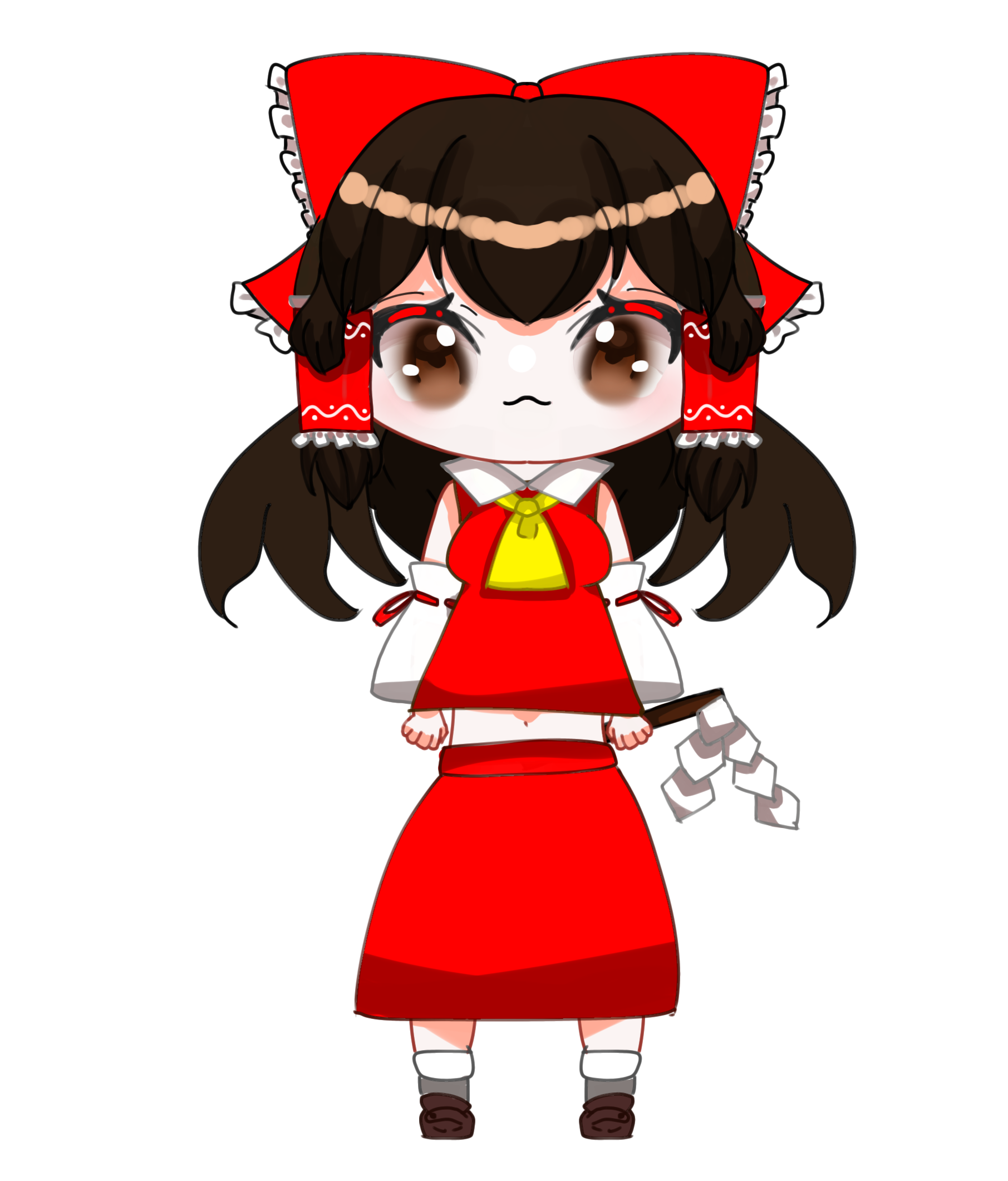 Disney - 霊夢ページ Live2D用霊夢ちゃん - ibisPaint
