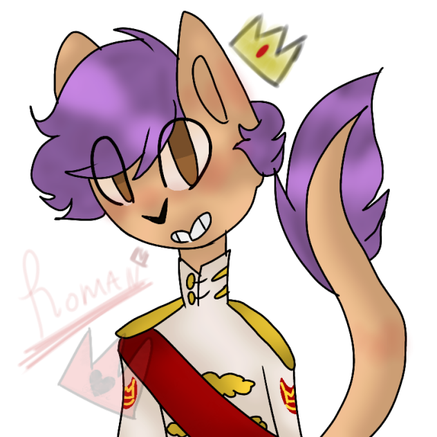 Roman as a Lion Prince Human Thing - ibisPaint