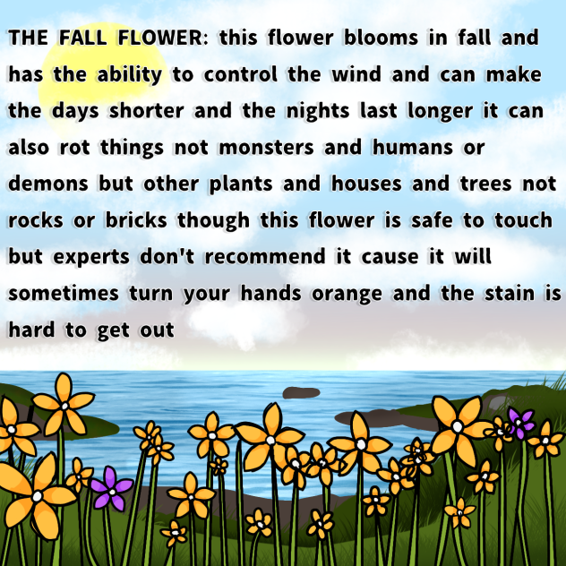 the fall flower info_flowertale 💐