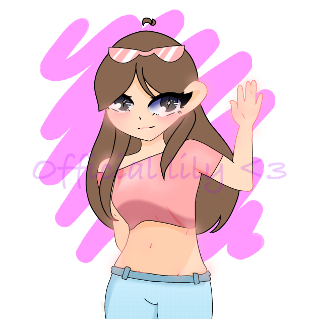 Gift for official lily - ibisPaint