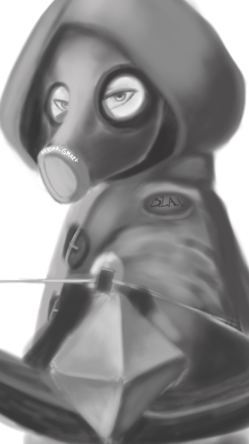 dibujo en escala de grises