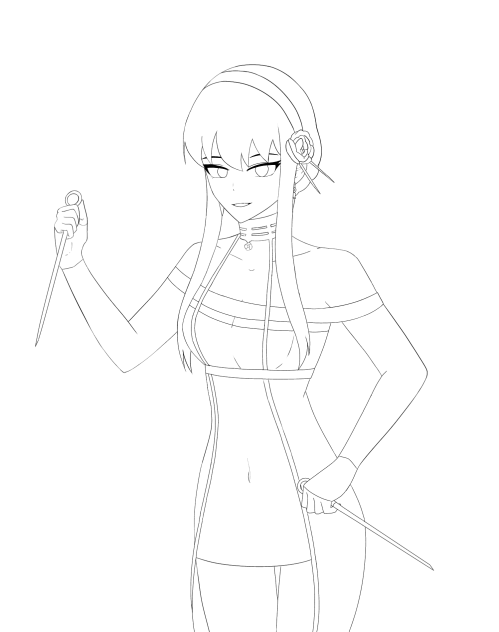 Yor lineart