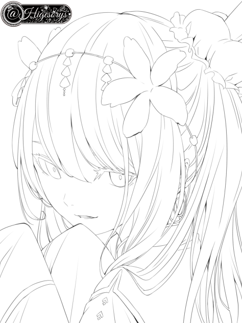 ☆余の虜☆(線画)