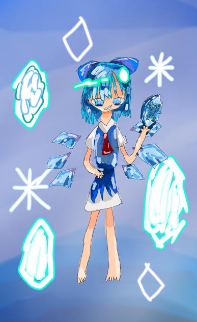 チルノ東方キャラ全員描く