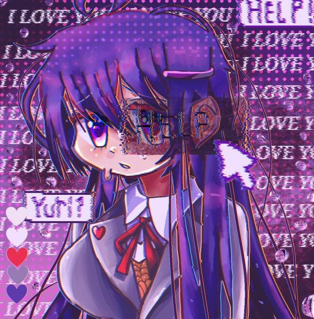 ♡Yuri♡ 𝒴𝓊𝓇𝒾 - 𝒟𝒟𝐿𝒞 💜🖋️ - ibisPaint