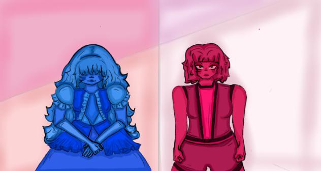 Ruby and sapphire - ibisPaint