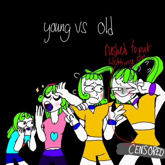 young vs old vnv