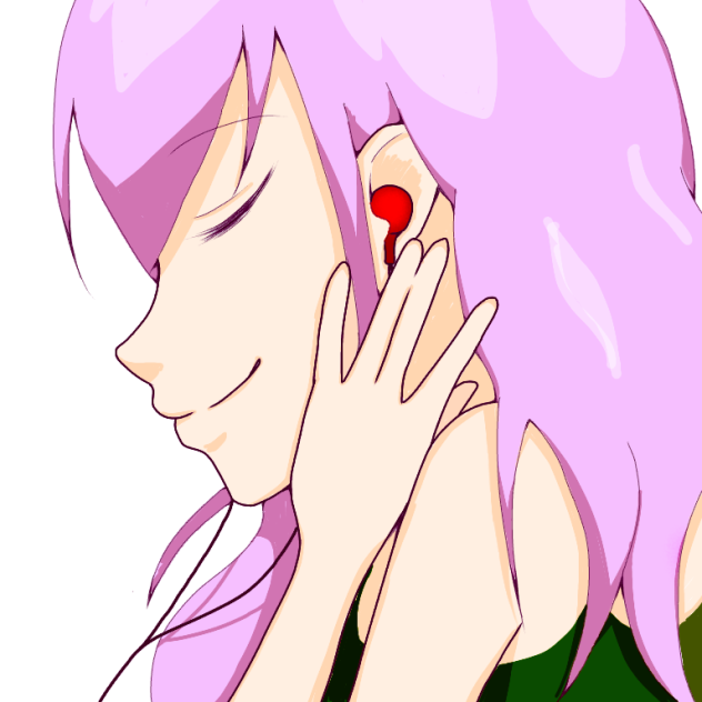 Listen to music. - ibisPaint