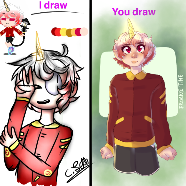 You draw, I draw - ibisPaint