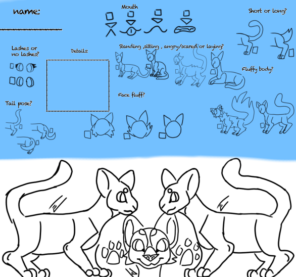 #Warrior cats# template# for my Etsy ibisPaint #Warrior cats# template# for my Etsy ibisPaint