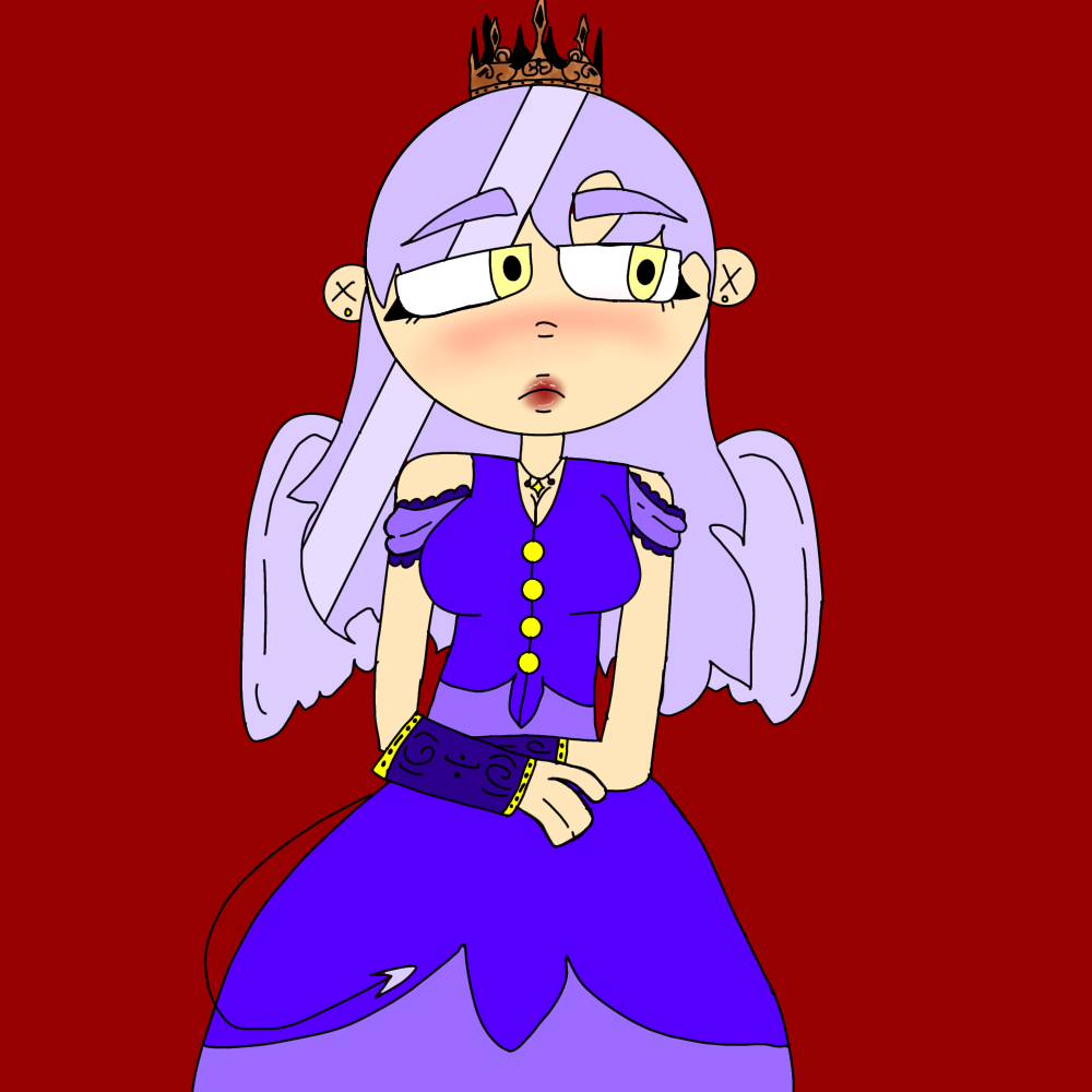 Zara the moon queen as a child - ibisPaint