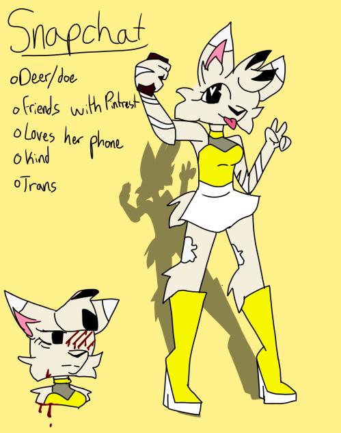 Snapchat oc for a comic I’m making