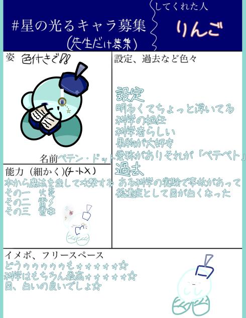 キャラ募多いね☆