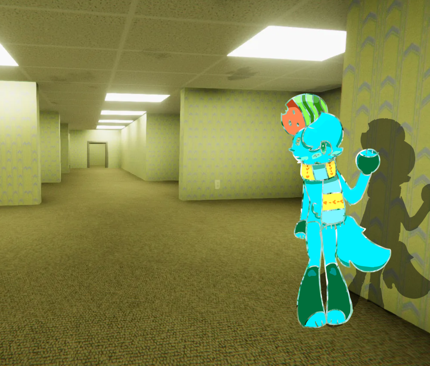 Diamondtip in the backrooms - ibisPaint
