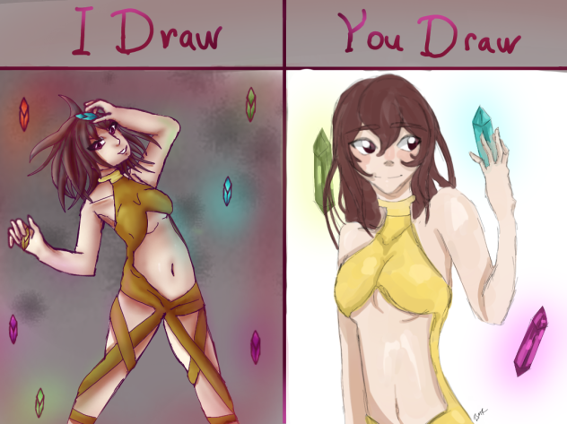 I draw you draw
