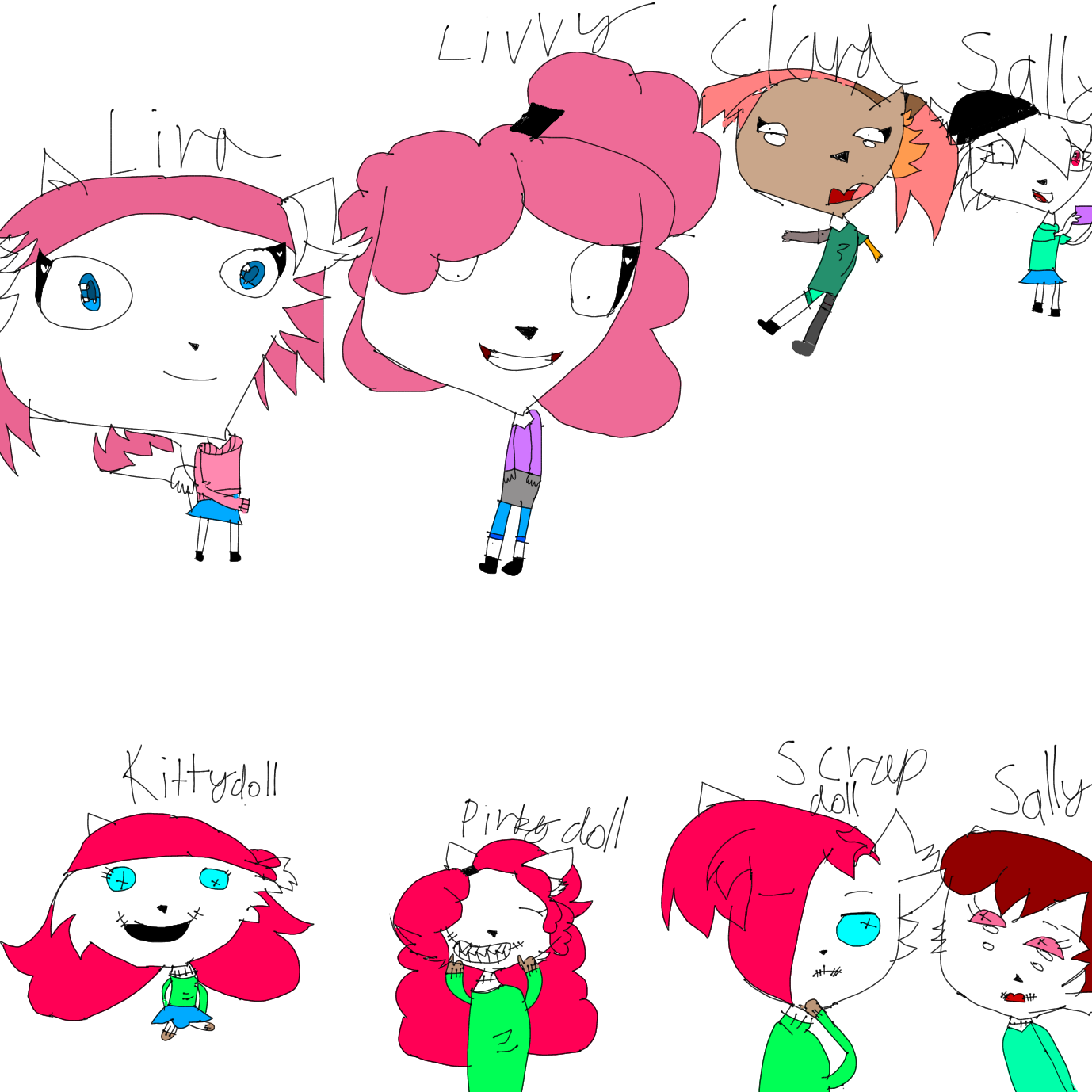 Kitty channel afnan dolls based - ibisPaint