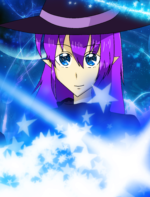 魔女（ハロウィンイラスト）？