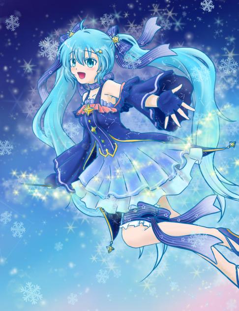 雪ミク2017 - ibisPaint