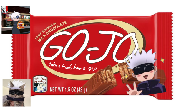 Gojo Kitkat IbisPaint