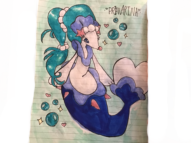 Primarina traditional art!!