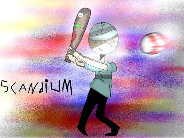 Scandium periodic humans
