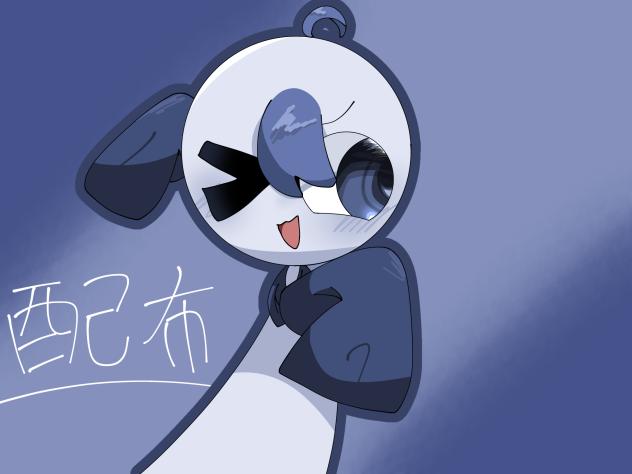 配布ちゃん1枚絵