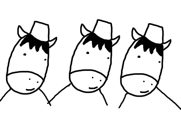 干支の「馬」を簡単に描けるか方法