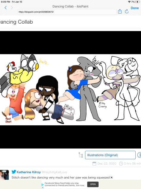 Dancing collab