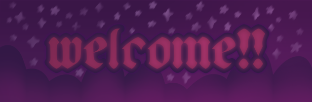 starry welcome banner