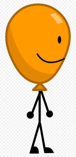 orange balloon