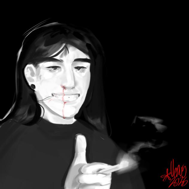 768 cw - smoking...something