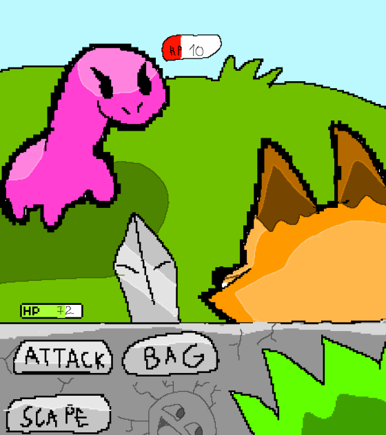 pixel fox game!!