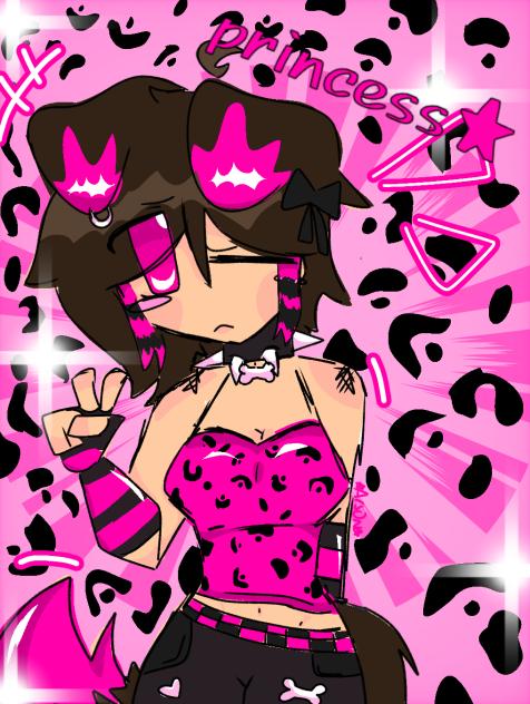 Princess👑 💗♠️ new main oc