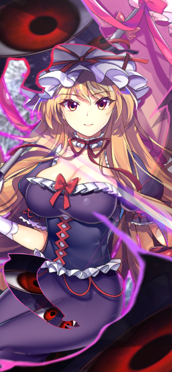 東方 紫 スマホ画面用1 Ibispaint