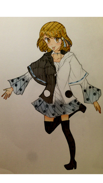 オリキャラ塗りました