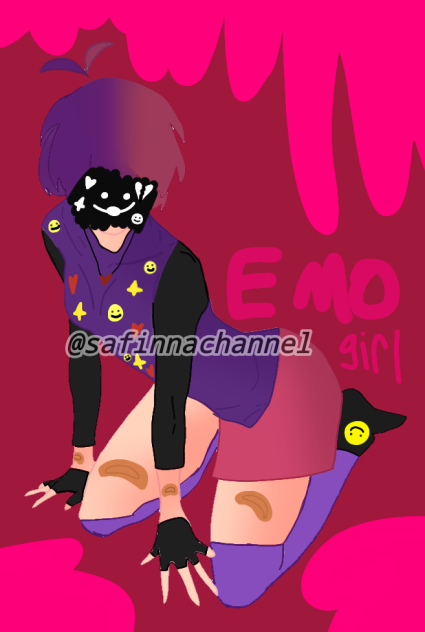 emo girl - ibisPaint