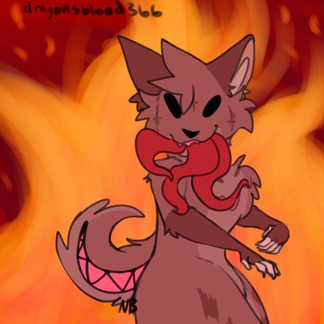 artfight arevenge hellhound