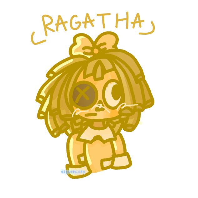 Ragatha but yellow..