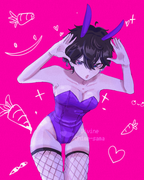 Noir in a bunny suit