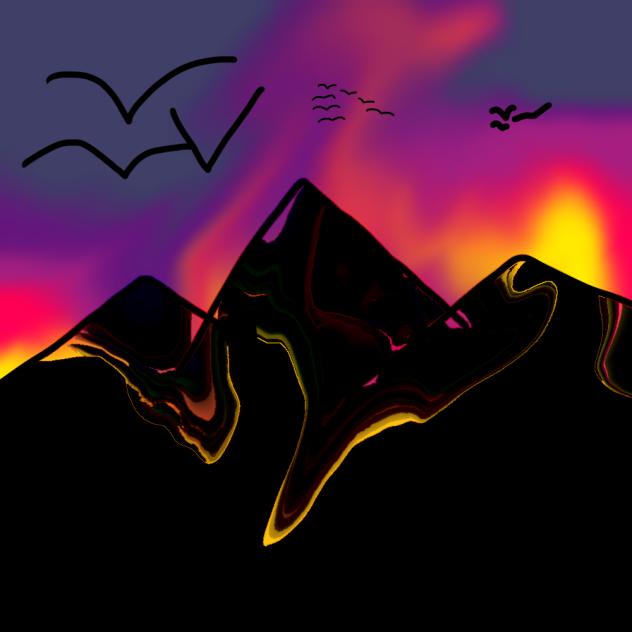 The mountains