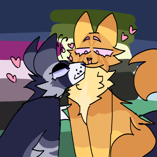 i liter love drawin queer catz