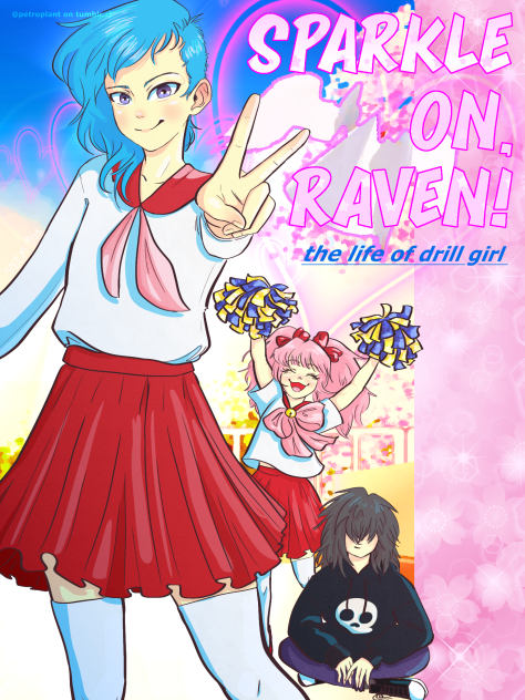 Sparkle On, Raven fan cover