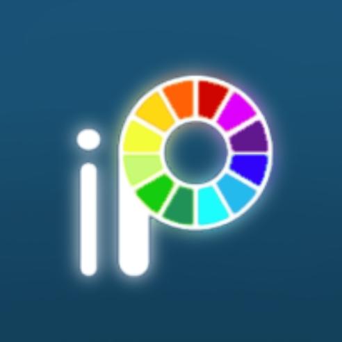 ibispaint x logo but color different