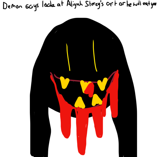 Check out Aliyah Storey’s art👹