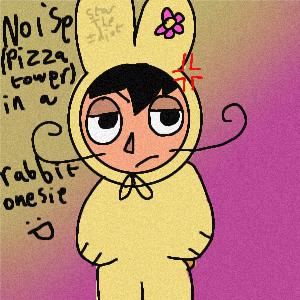 Noise in a rabbit onesie