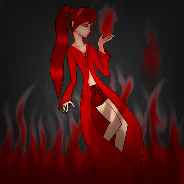 [speedpaint] Fire Girl