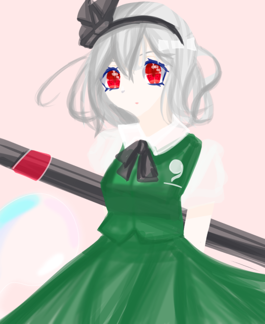 厚塗り妖夢